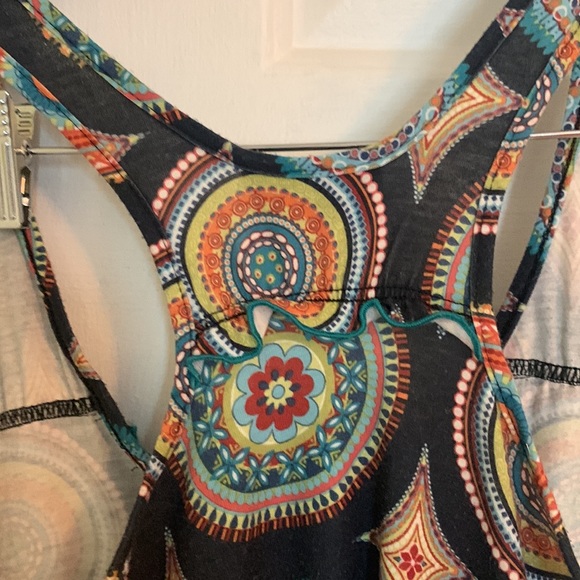 Fun multi colour tunic tank - Picture 3 of 5